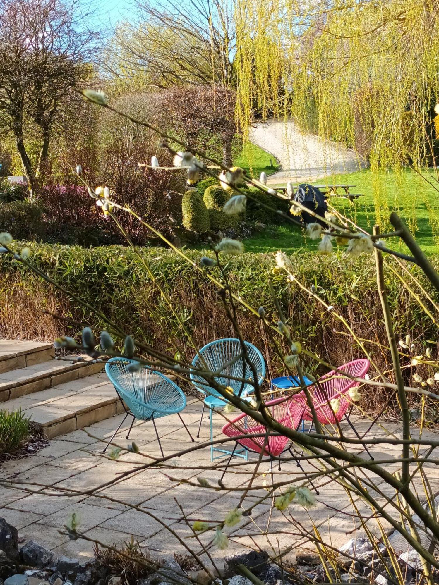 Bed and Breakfast Au Bout De Mes Reves Walcourt Exterior foto